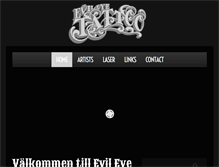 Tablet Screenshot of evileyetattoo.se